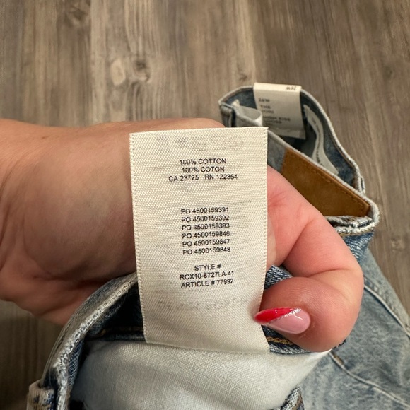 Denim Forum The Joni High Rise Loose, Sz 26W And 29L - Picture 6 of 9